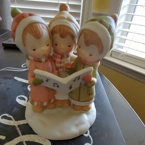 Betsy Clark caroling girls figurine